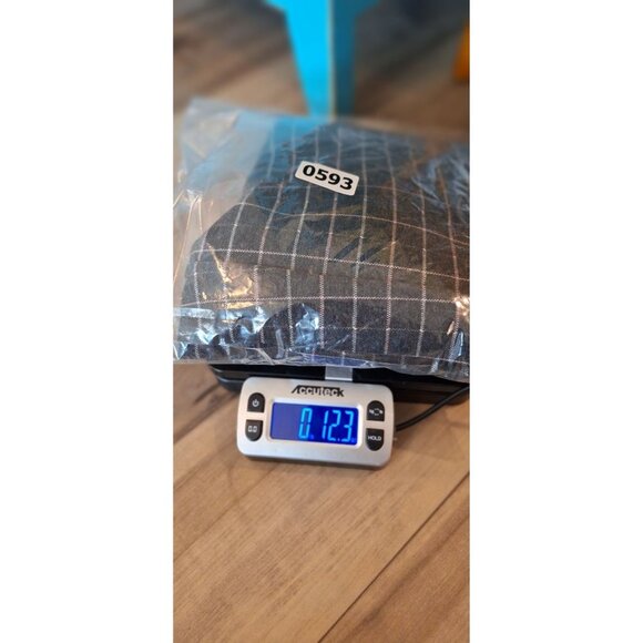 J. Jill Black Check Pleated Full Leg Cropped Ponte Pant Size XS - Picture 13 of 13